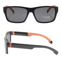 Wholesale Custom Fashion UV400 Polarized  Plastic Outdoor Square Sunglasses